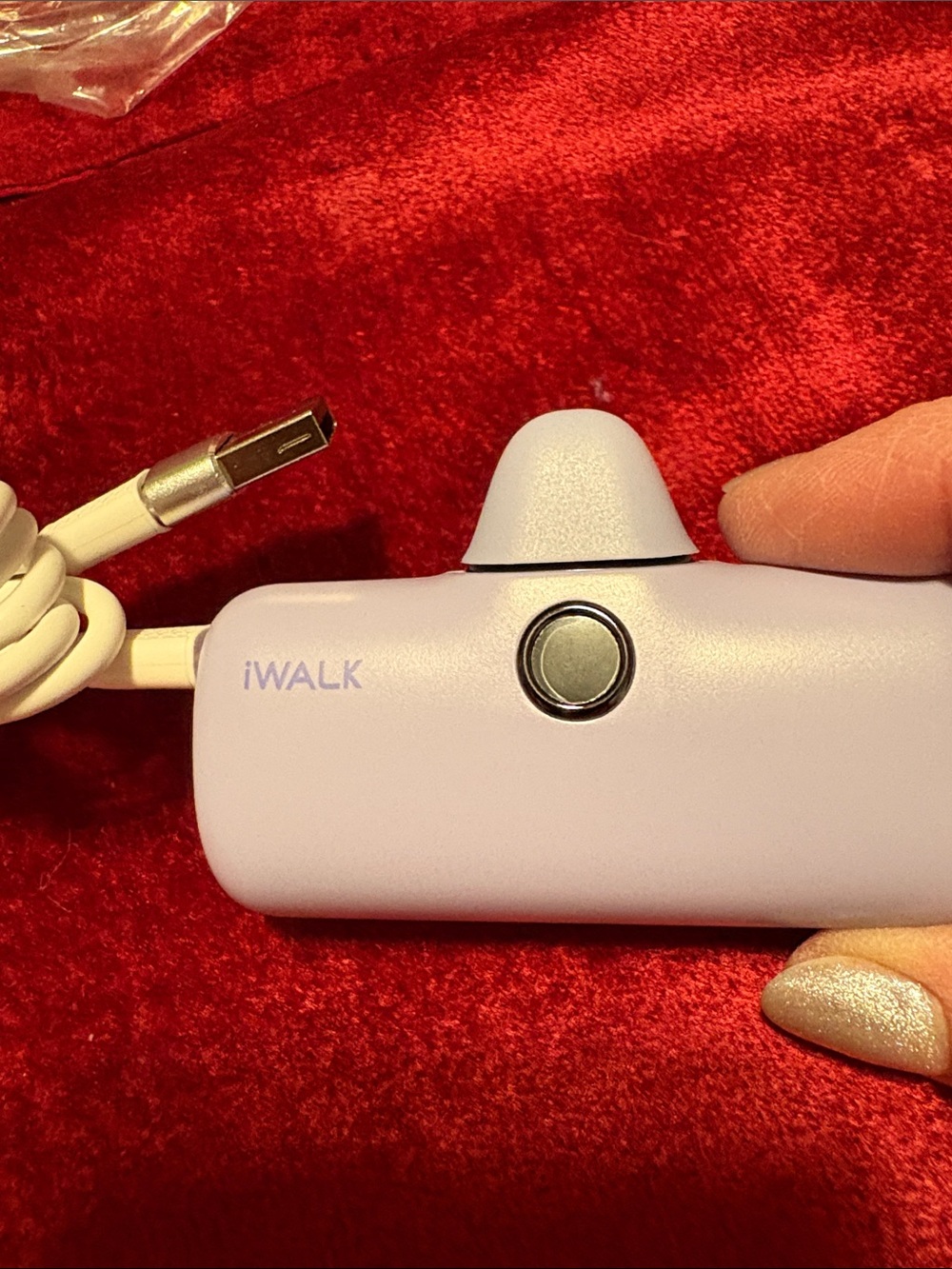 iWALK Portable Charger Power Bank in Lavender LinkPodP new never used